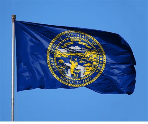 Nebraska State Flag 50states