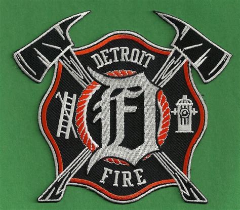 Detroit Michigan Fire Department Patch Fire Department Patches Ems