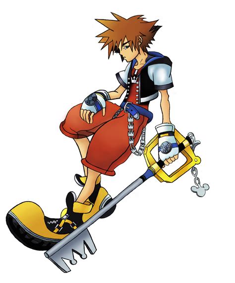 Kingdom Hearts Sora Sketch Digitally Colored By Almightybhunivelze On