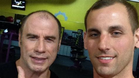 John Travolta Has A Lot Less Hair Than Usual In This Fan Selfie Taken
