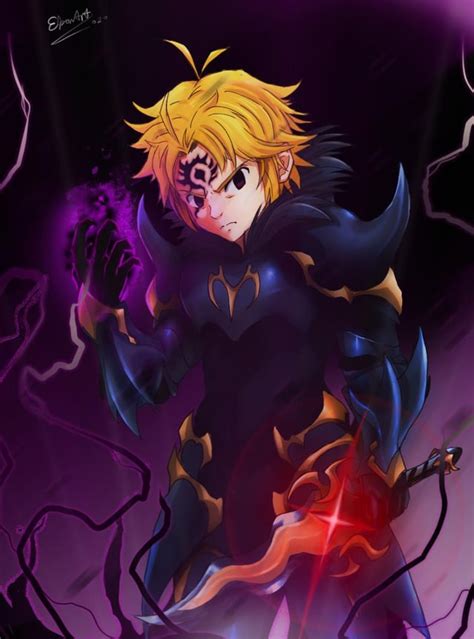 Meliodas Demon Form Pfp