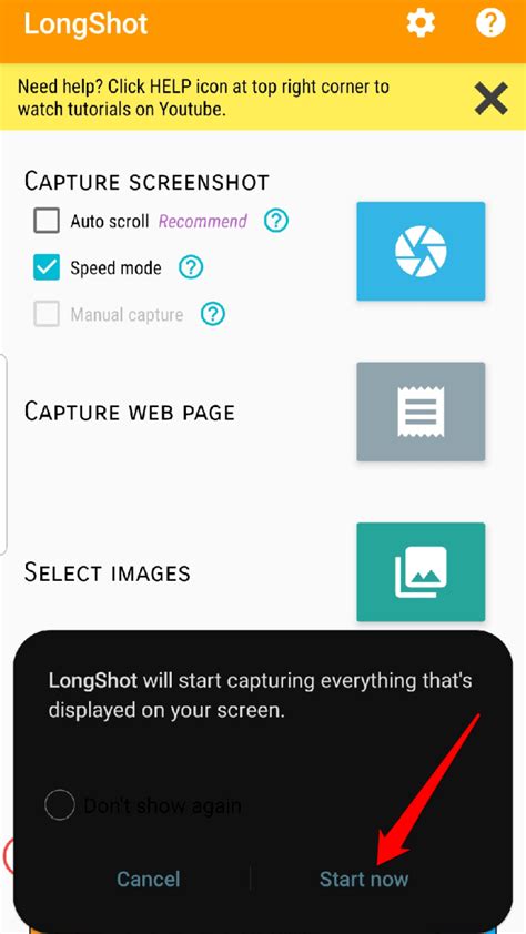 How To Capture A Scrolling Screenshot On Android