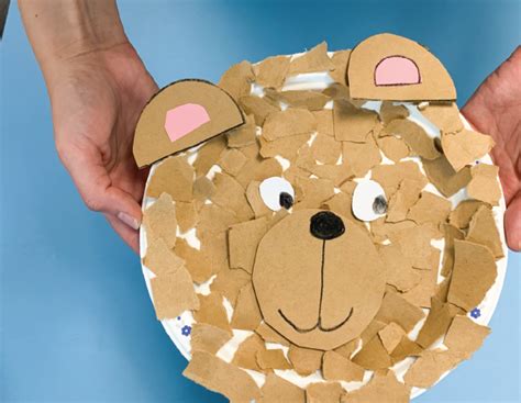 Build A Bear Paper Plate Craft