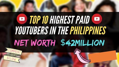 top 10 highest paid filipino youtubers in 2020 magkanu salary youtube