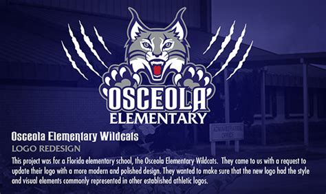 Osceola Elementary School Logo Rebrand On Behance