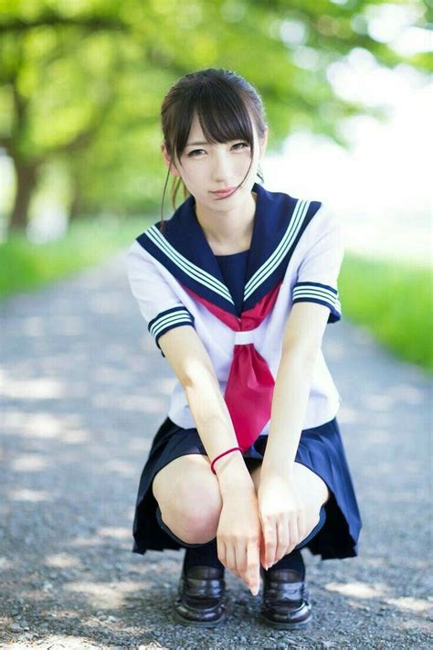 Cute Girl School Girl Japan Japan Girl Japanese School Uniform