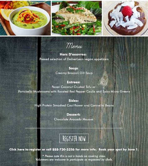 Please submit proof of funds enough to pay the rent, bank statements, rental application (attached), tax returns or. Vegan Master Chef Mark Reinfeld Hosts Culinary Event ...