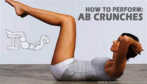 How To Perform Ab Crunches Sixpack Facts