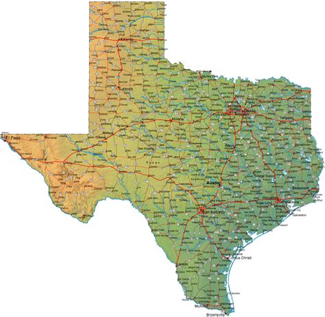 big map of texas - get domain pictures - getdomainvids.com