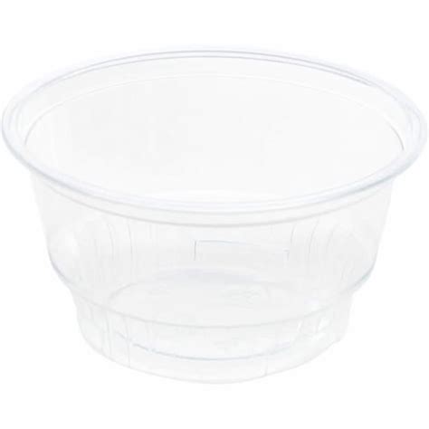 clear plastic ice cream and yogurt cups with dome lids 5 oz 50 pack