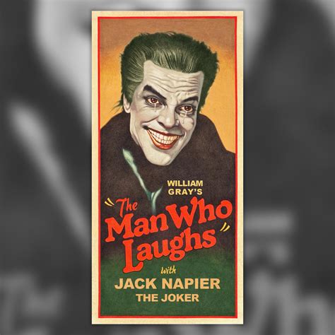 Artstation The Man Who Laughs Joker Poster