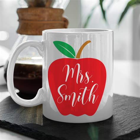 Personalized Teacher Coffee Mug Teacher Mug Teacher T T For