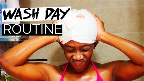 Natural Hair Wash Day Routine Start To Finish YouTube
