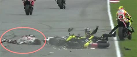 Marco Simoncelli Died After A Crash In Motogp Malaysia