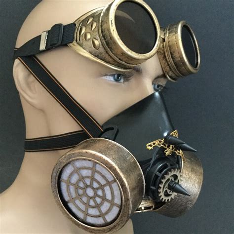 Mad Max Gas Mask Steampunk Costume Cosplay Masquerade Mask Etsy