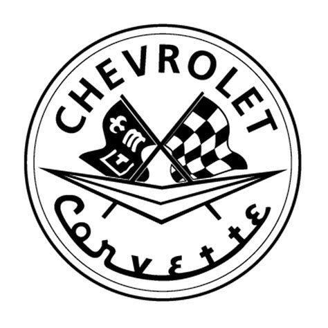 Chevrolet Corvette Logo Decal Ubicaciondepersonascdmxgobmx