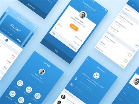 Check balances and view recent transactions. Mobile Banking App by Anggit Yuniar Pradito on Dribbble