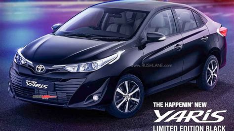 New Toyota Yaris Black Edition Bookings Open Listed On Website