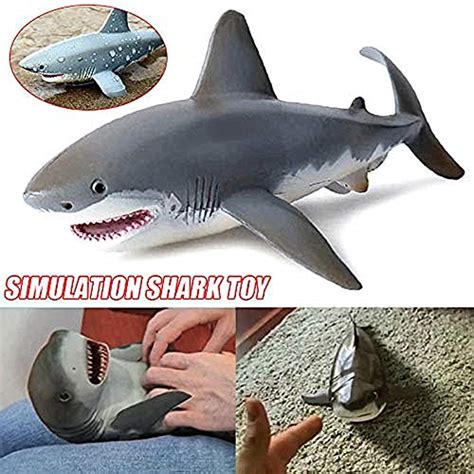 Lifelike Shark Shaped Toy Realistic Shark Toy Simulation Animal Model