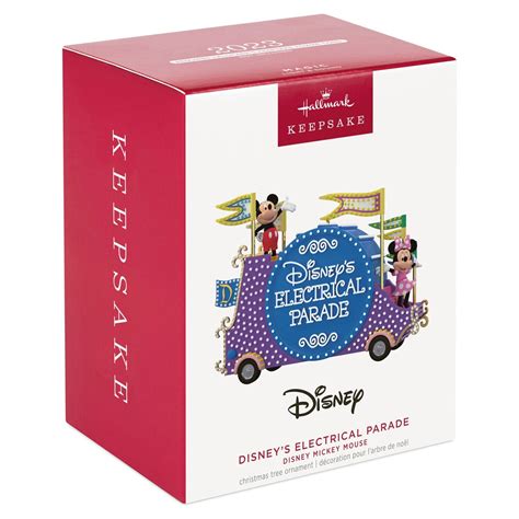 hallmark keepsake ornament 2023 disney mickey mouse disney s electrical parade musical
