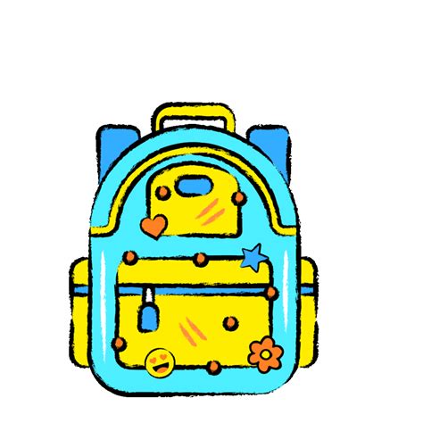 School Backpack Sticker By Light For Ios And Android Giphy