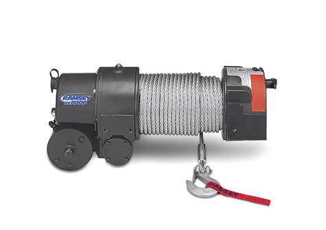 Re 8000 R 12v With Wire Pendant Ramsey Winch