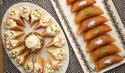 Egyptian Qatayef Tips Ramadan Desserts Arabic Food Tips