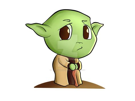 Yoda Chibi Star Wars By Poccnnindustries On Deviantart