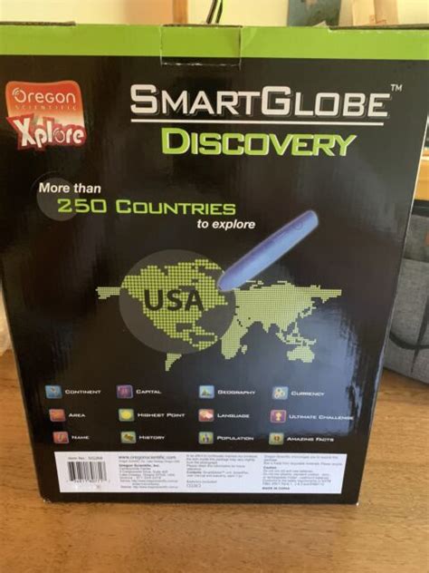 Smart Globe Discovery Sg268 Interactive Oregon Education Learning