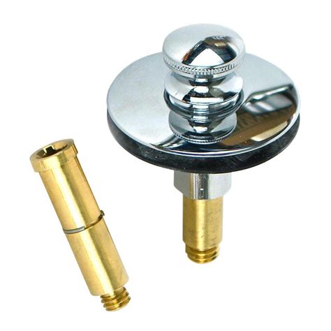 Bathtub drain replacement when you have a bathtub leak, often the only solution is bathtub drain replacement. Watco Push Pull Bathtub Stopper with 3/8 in. to 5/16 in ...