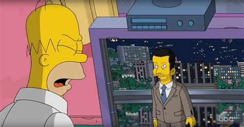 Jimmy Kimmel Gets Animated To Hang Out With Homer Simpson Who Was