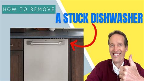 Dishwasher Stuck In Cabinet Easy Fix Youtube