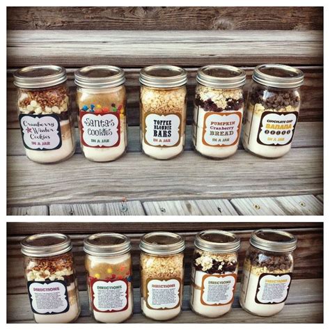 Holiday Baking Goodies In A Jar These Are Such Great T