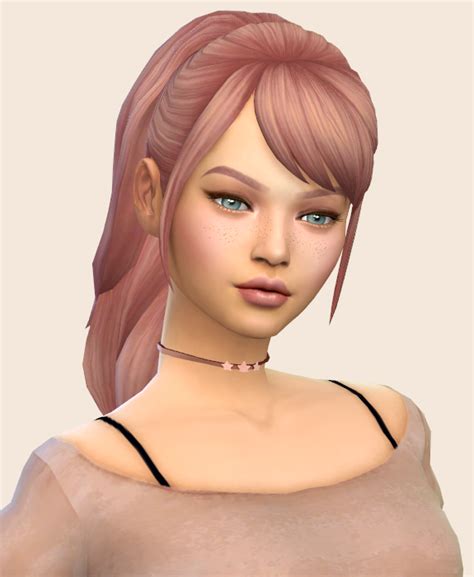 Wondercarlotta — Sim Request Pearl Anon Asked You Gave Sims Hair