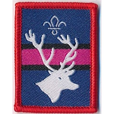 scout patrol badge stag