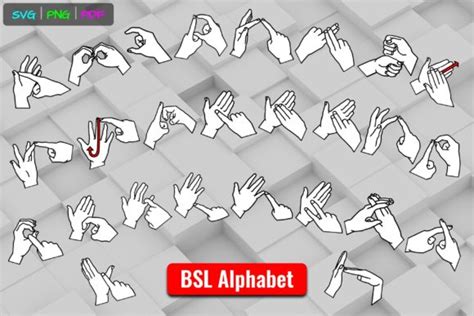 10 Bsl Alphabet Chart Designs E Gráficos