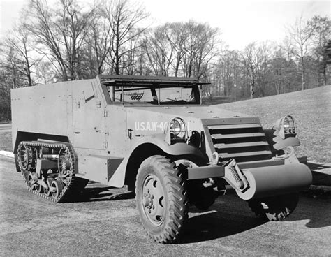 A Look At The M3 Half Track Military Tradervehicles