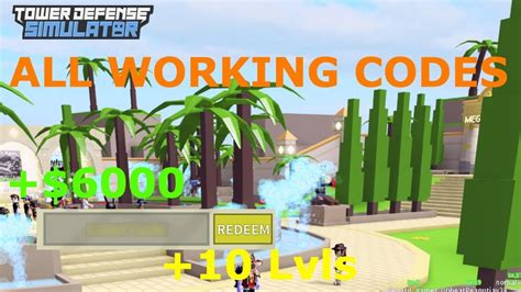 You should make sure to redeem these as soon as possible because you'll never know when they could expire! ALL WORKING CODES IN TOWER DEFENCE SIMULATOR BETA | Roblox - YouTube