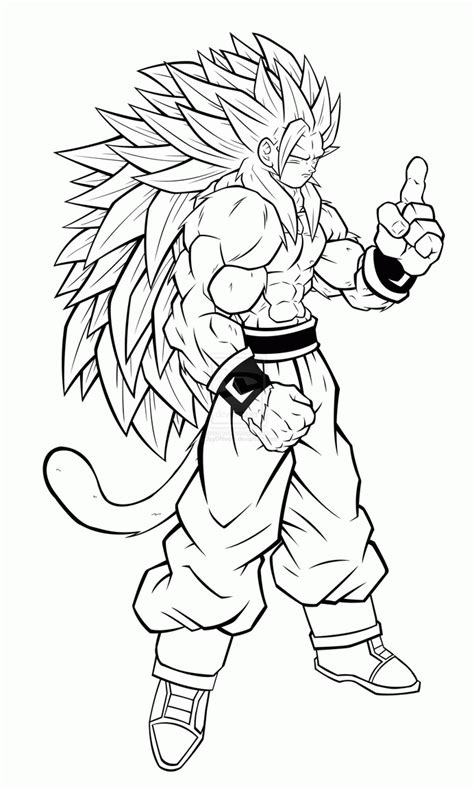 Then why not get them busy with these free printable dragon ball z coloring pages. Gohan Super Saiyan 4 Coloring Pages - Coloring Home
