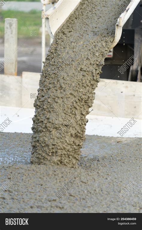 Pouring Concrete Image And Photo Free Trial Bigstock