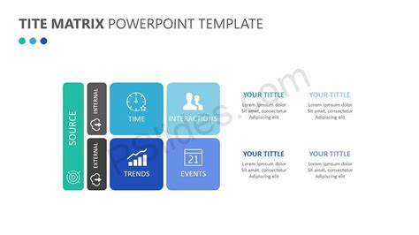 Tite Matrix Powerpoint Template Powerpoint Powerpoint Templates