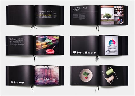 Various Book Layouts From Swedish Design Agency Bold Portfolio