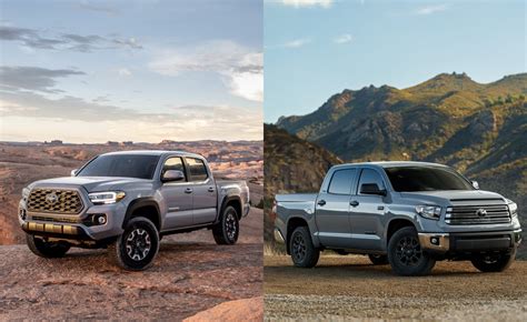 Tacoma Vs Tundra Which Toyota Truck Is Right For You