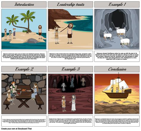 The Odyssey Storyboard Storyboard By 1857b103