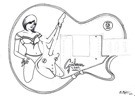 Gibson Les Paul Guitar By Hajnita On Deviantart