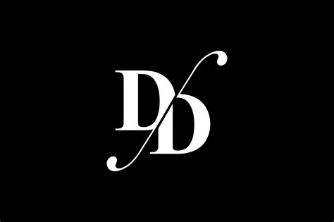 Dd Monogram Logo Design By Vectorseller