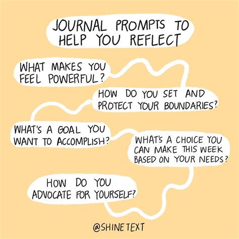 32 Journal Prompts For Self Reflection And Self Care Journal Prompts