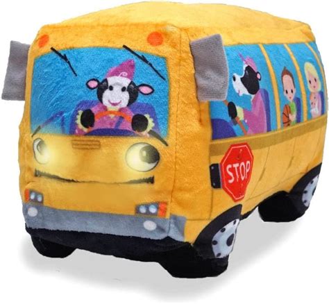 Buy Cuddle Barn Wheelie 8 School Bus Singing Stuffed Animal Plush