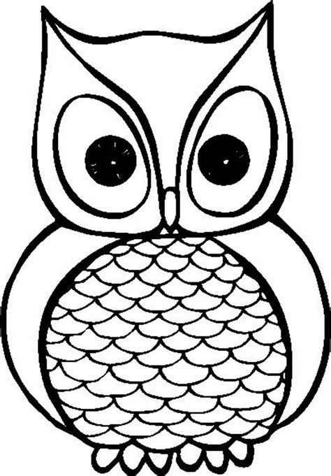 Download High Quality Owl Clipart Black And White Easy Transparent Png