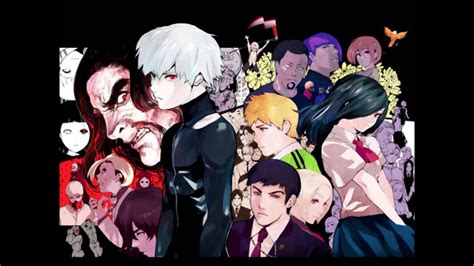 Nightcore Unravel All Characters Singing Tokyo Ghoul Youtube